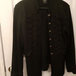 Button up blazer jacket